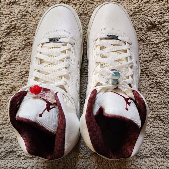 Air Jordan 5 Retro El Grito Sail Brand New Sz 9 - Picture 5 of 9